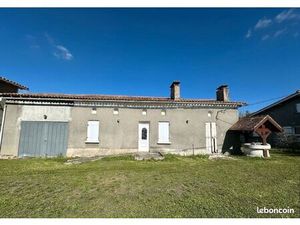 Maison + dépendance à rénover petit prix et gros potentiel Vente a terme libre possible