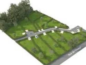 Terrain constructible viabilisé à vendre