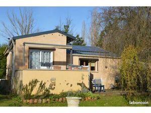 Maison plain pied dans un cadre champêtre