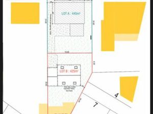 Rare terrain à batir 425m2