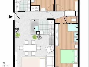 4P dernier étage piscine avec 2 places PK et box en option