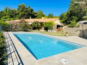 Crozes-Hermitage – Maison 134m² avec piscine  vue panoramique  dépendances de 24m²