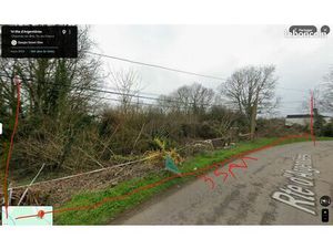 Terrain 2200 M2 Zone Naturelle 35 m facade