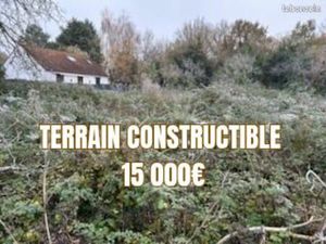 Vend terrain constructible
