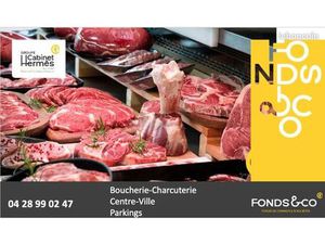 Fonds de commerce boucherie  charcuterie 98 m²