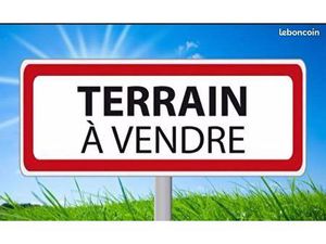 Terrain plat de 450m2 constructible