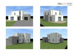 Maison moderne à finir