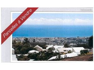 Titre : RARE – Terrain 500 m² Vue Mer – Bellepierre