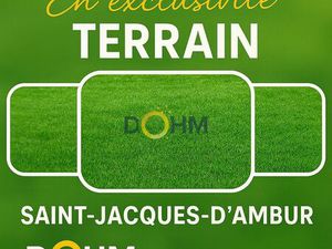 Terrain 1595 m² Saint-Jacques-d'Ambur