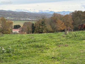 Terrain Magnifique vue Pyrénées & plaine 1500m²