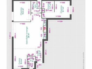 Beau T3 de 70 m2 Patte d’oie