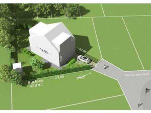 Terrain à bâtir de 428 m² dans lotissement calme & recherché