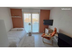 Appartement meublé – 23 m² avec terrasse et parking
