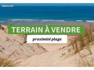 Terrain proche plage
