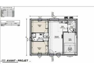 Maison 2 pièces 50 m²