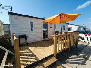 Mobil-home à vendre à berck sur mer au camping de la Manche
