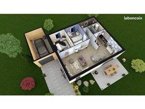 Maison 3 pièces 70 m²