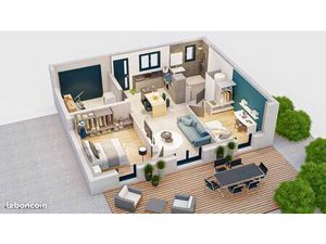 Maison 4 pièces 52 m²