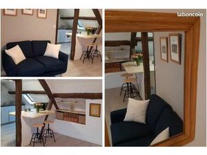 Studio meublé – Horizon – Vue Loire & balcon  tout compris