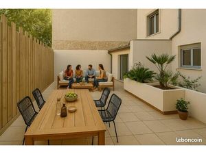 Appartement duplex avec grande terrasse quartier Place Carnot