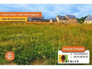 Terrain constructible viabilisé à vendre