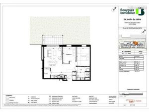 Appartement 3 pièces 63 m²