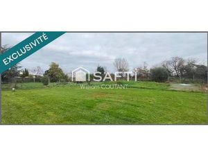 Terrain constructible viabilisé à vendre