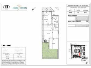 Location T2 de 45 m2 à L'ETANG-SALE