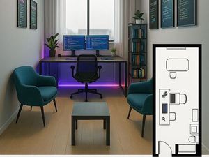 Bureaux 95 m² Roubaix