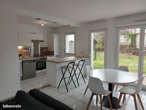 Maison meublée 55 m² récemment rénovée avec jardin  parking privé  à 5 min de Lannion et 1