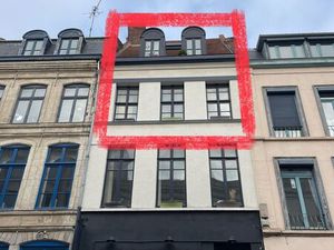 Duplex Vieux-Lille  dernier étage  98 m2  2 chb + mezzanine 11 m2  grande cave