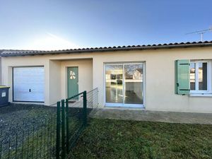 En exclusivité COULON pavillon de plain-pied 3 chambres jardin et garage