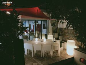 Location hiver de janvier au 15 avril  maison t2 jardin  meublé  dans residence securisée