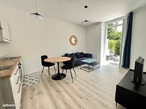 T2 meublé 35 m² avec jardin – Quartier gare – Romans-sur-Isère