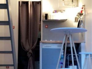 Studio avec mezzanine + terrasse