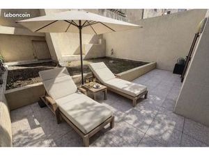 T2 5e avec terrasse jardin et possibilité box en sous sol