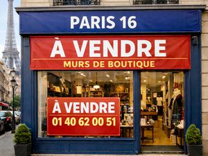 PARIS 16 - QUARTIER DURET/PERGOLESE - MURS A VENDRE