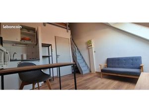Studio meublé 19m² tours (gare)