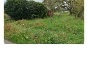 Terrain nu avec garage à vendre où à louer