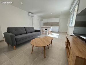 Superbe T2 Haut de gamme NEUF Meublé ❄️ Climatisé ◊ 2 Places de parking ? Espace vert ◊ Pr