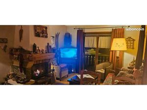 GRAND T2 DANS CHALET AVEC CHEMINEE et 6 couchages