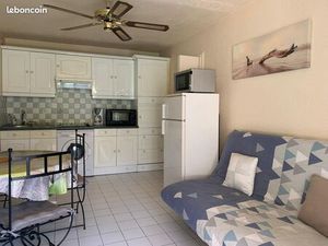 F2 meublé Argelès sur mer Terrasse et Parking