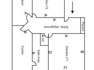 Appartement 3 pièces - 80m² - Metz Queuleu