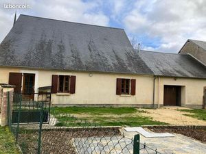 À louer : Maison individuelle 86m² à Soulangis / jardin / garage