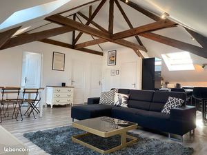 Appartement T3 « Le Loft ». 90 m3 meublé et équipé. Calme & lumineux. 2 chambres. Résidenc