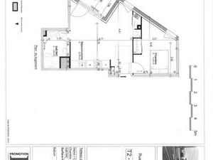 Location Appartement 2 pièces à Caen (14000) : à louer 2 pièces / 39m² Caen