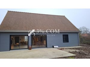 Proche OISEMONT : Pavillon neuf ossature bois 95 m² - 2 CH - grenier aménageable - terrain