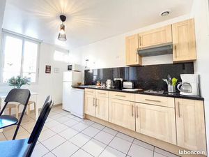 Maison T3 avec jardin et bureau  entièrement meublée de 41m² à Nesle