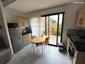 F1 meublé avec terrasse Cherbourg hypercentre