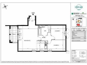 Appartement neuf - 3 pièces avec balcon + parking / Cormeilles-en-Parisis (95240)